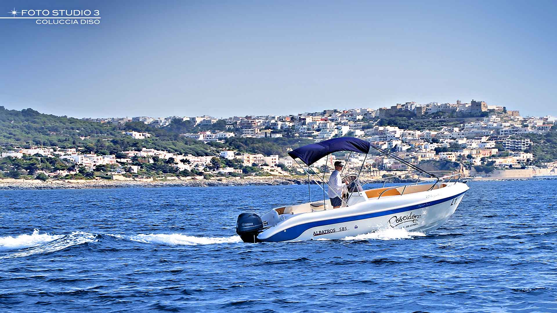 Noleggio barche Salento Poseidone Escursioni in barca